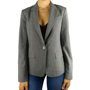 Theory gray Gabe N Edition wool blazer
